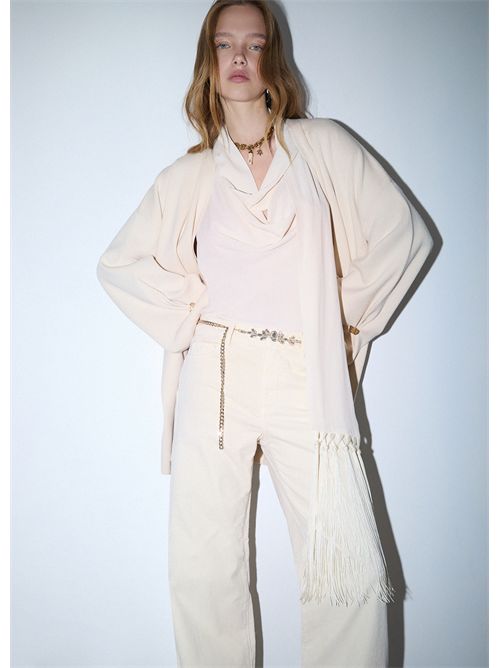 Pantaloni flare in velluto LIU JO | UF6088T702A/30905